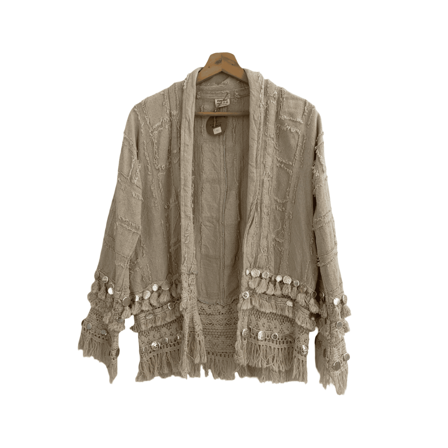 Chaqueta Flecos Free Size - S