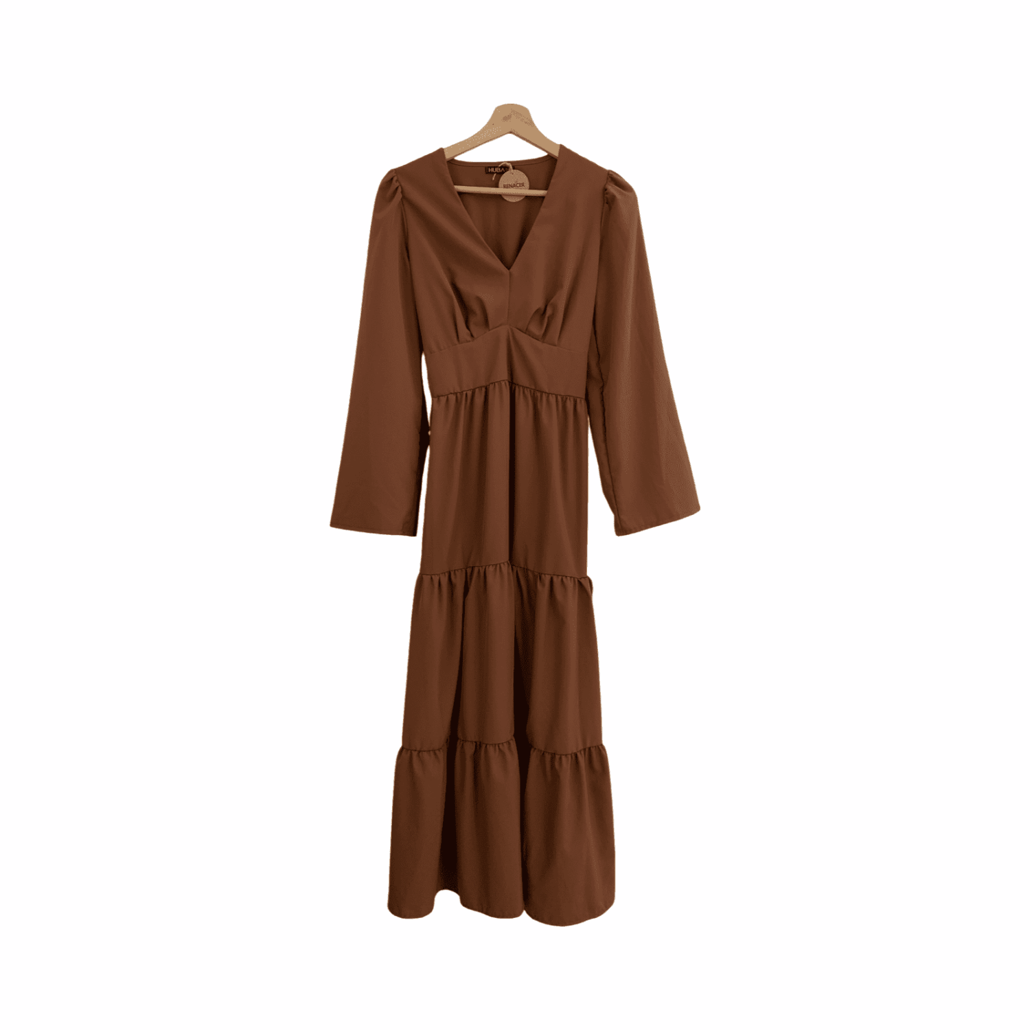 Vestido Marron Huba - S