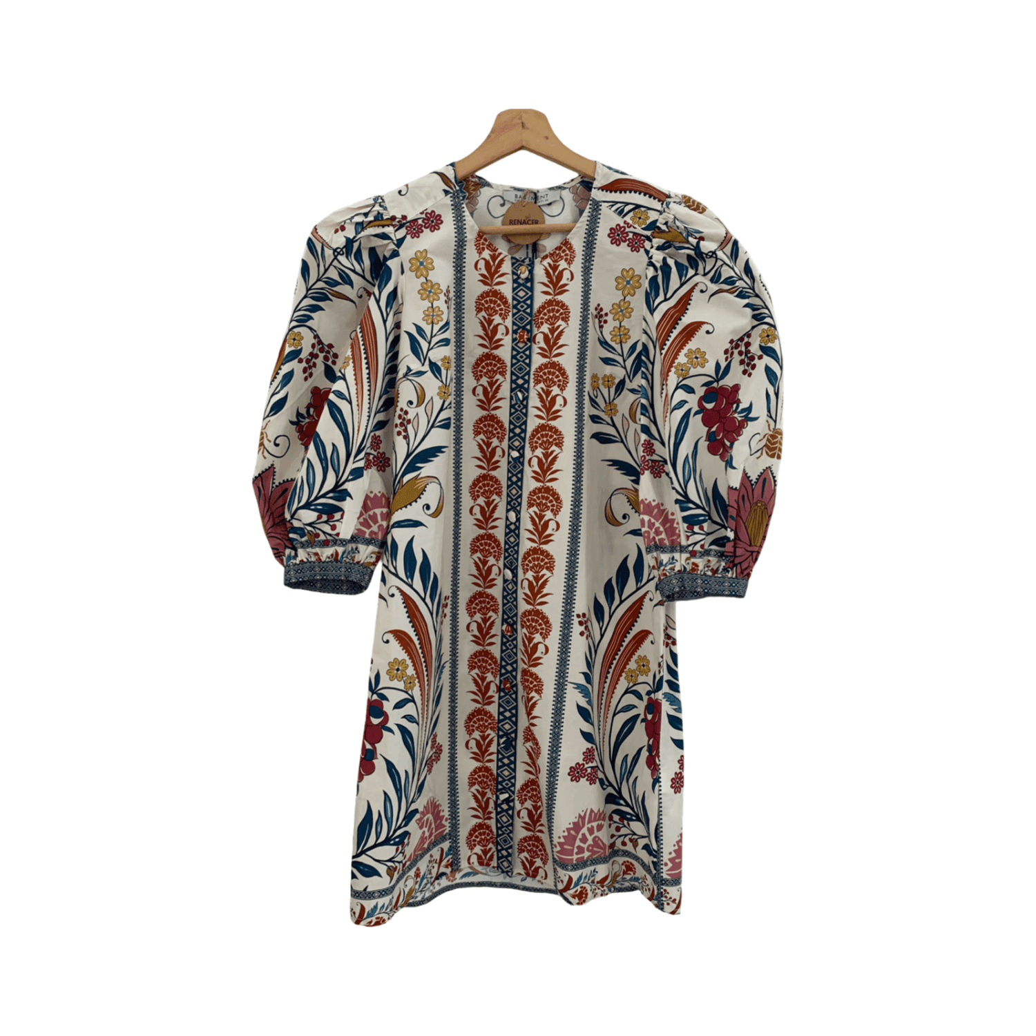 Vestido Corto Flores Basement - XS
