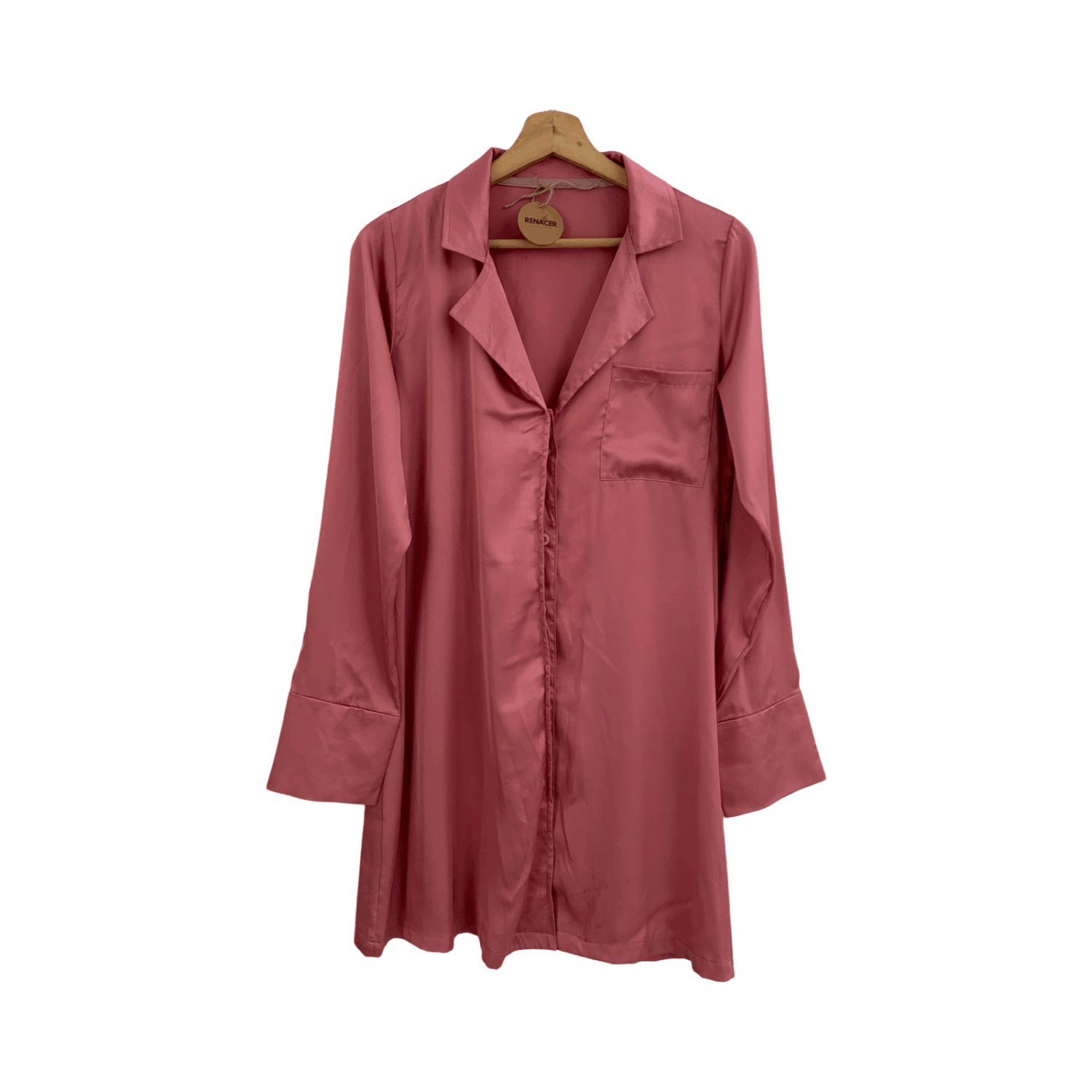 Blusa oversize satinada - TU